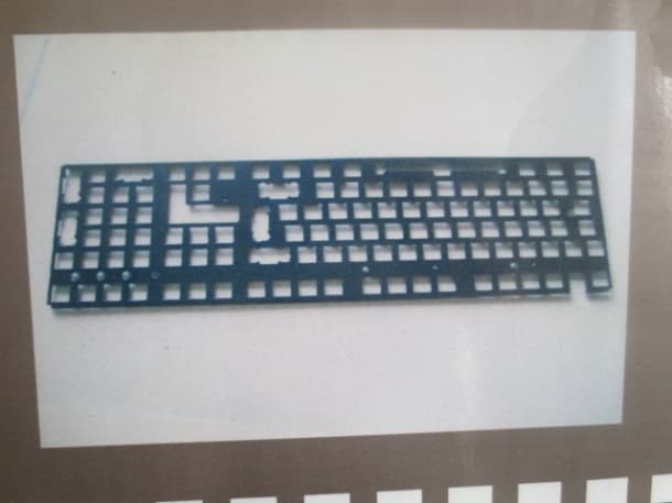 电子类键盘框