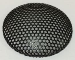 Etched metal mesh